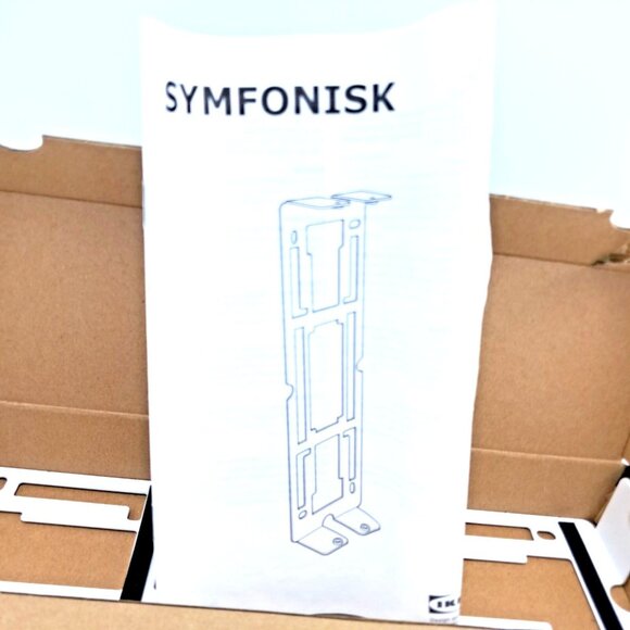 IKEA SYMFONISK Bookshelf Speaker Wall Bracket- Adjustable -White - 104.609.30 - Picture 2 of 10